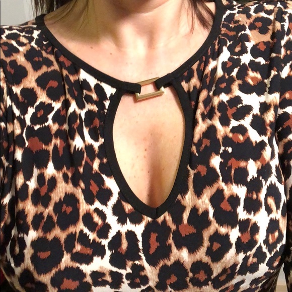 NWOT leopard print dress - Picture 3 of 3